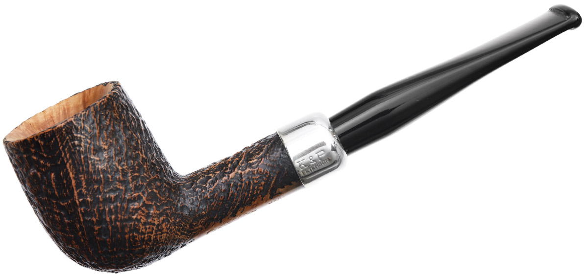 Irish Seconds Sandblasted Billiard with Army Mount Fishtail (3)