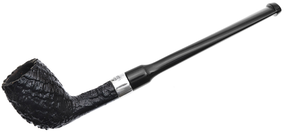 Irish Seconds Sandblasted Cutty with Silver Band Fishtail (2)