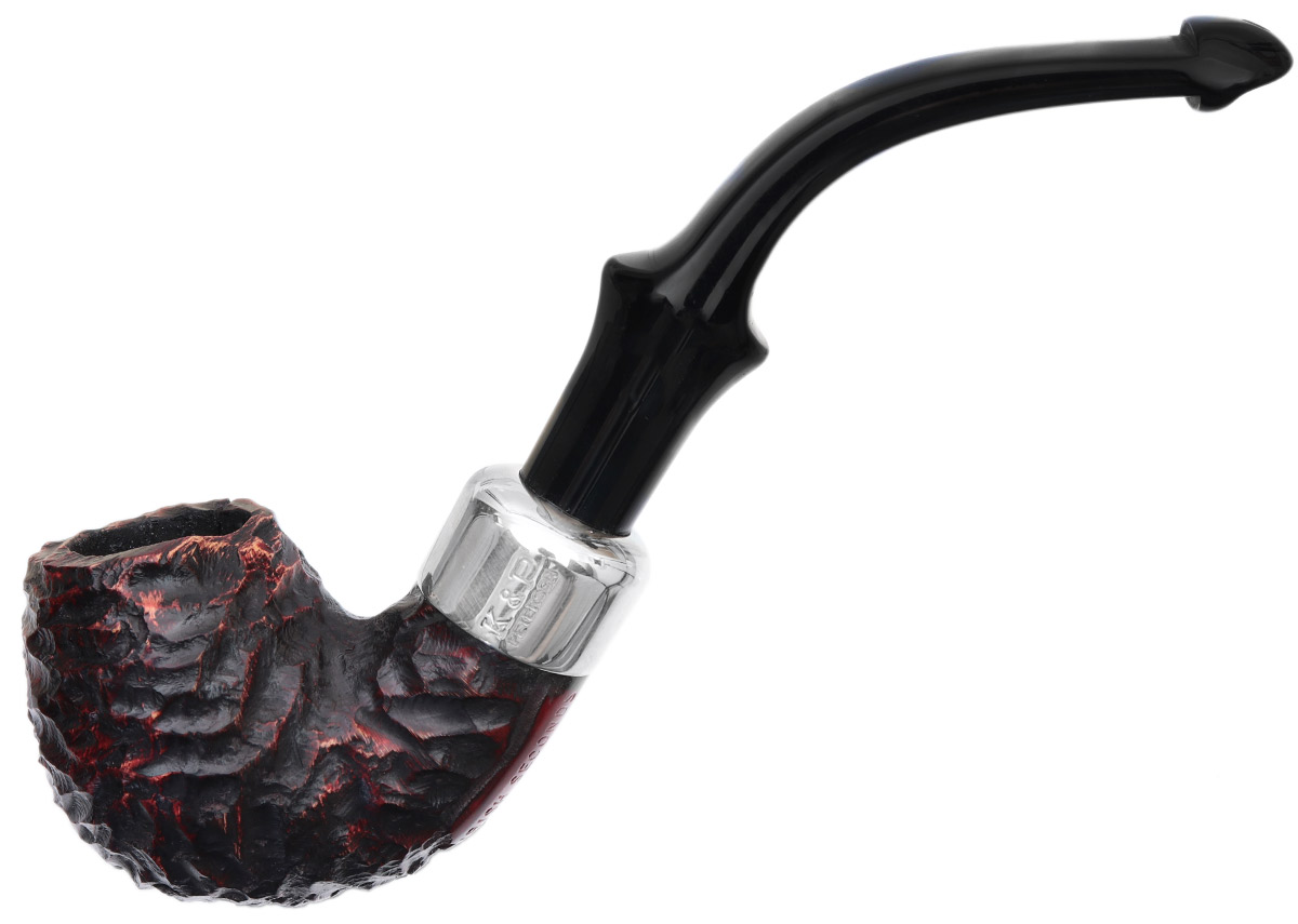 Irish Seconds Rusticated Bent Billiard with Army Mount P-Lip (3)