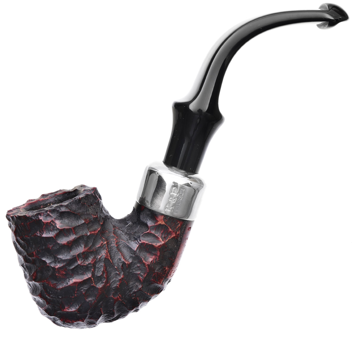 Irish Seconds Rusticated Bent Billiard with Army Mount P-Lip (3)