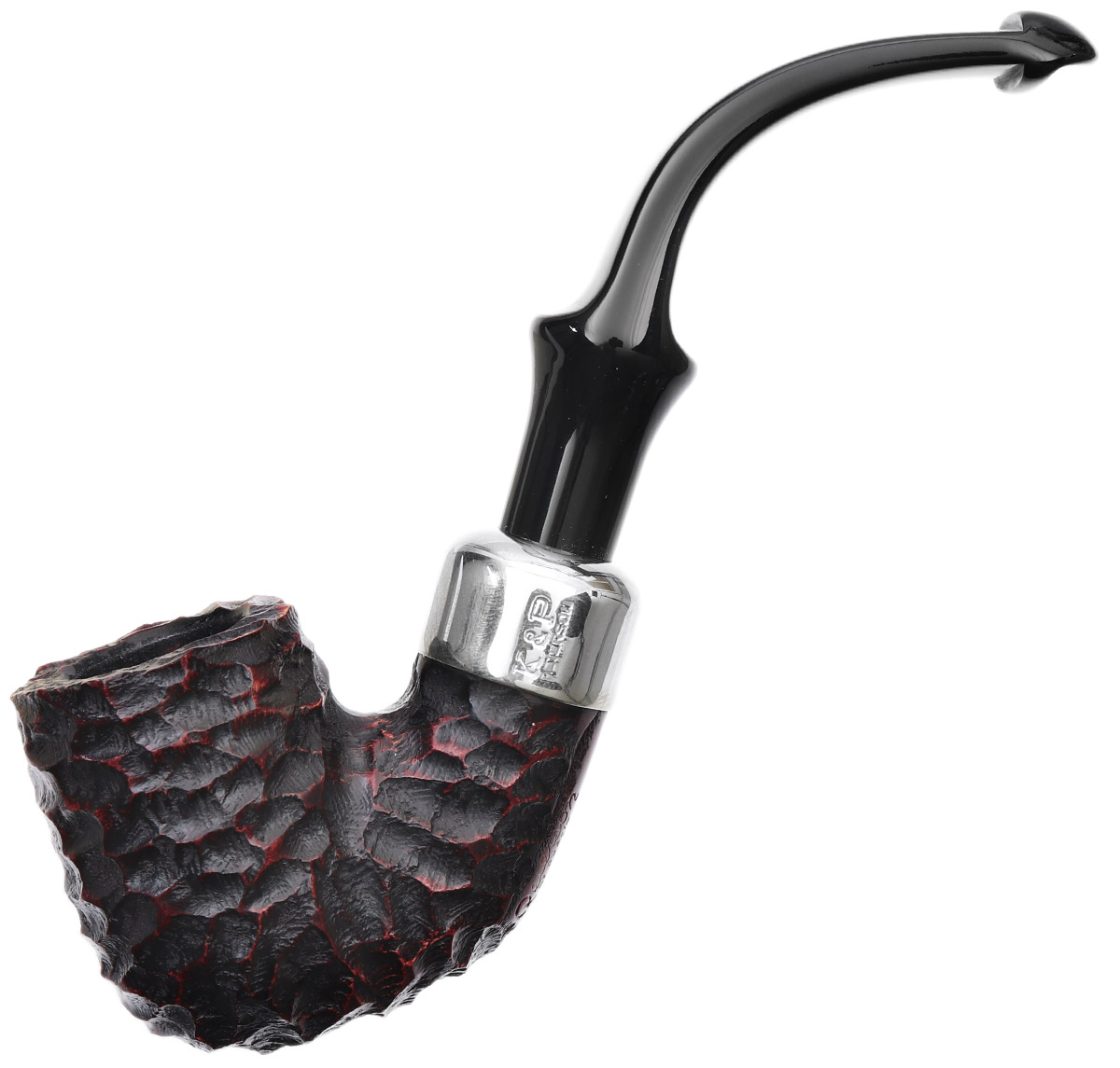 Irish Seconds Rusticated Bent Billiard with Army Mount P-Lip (3)