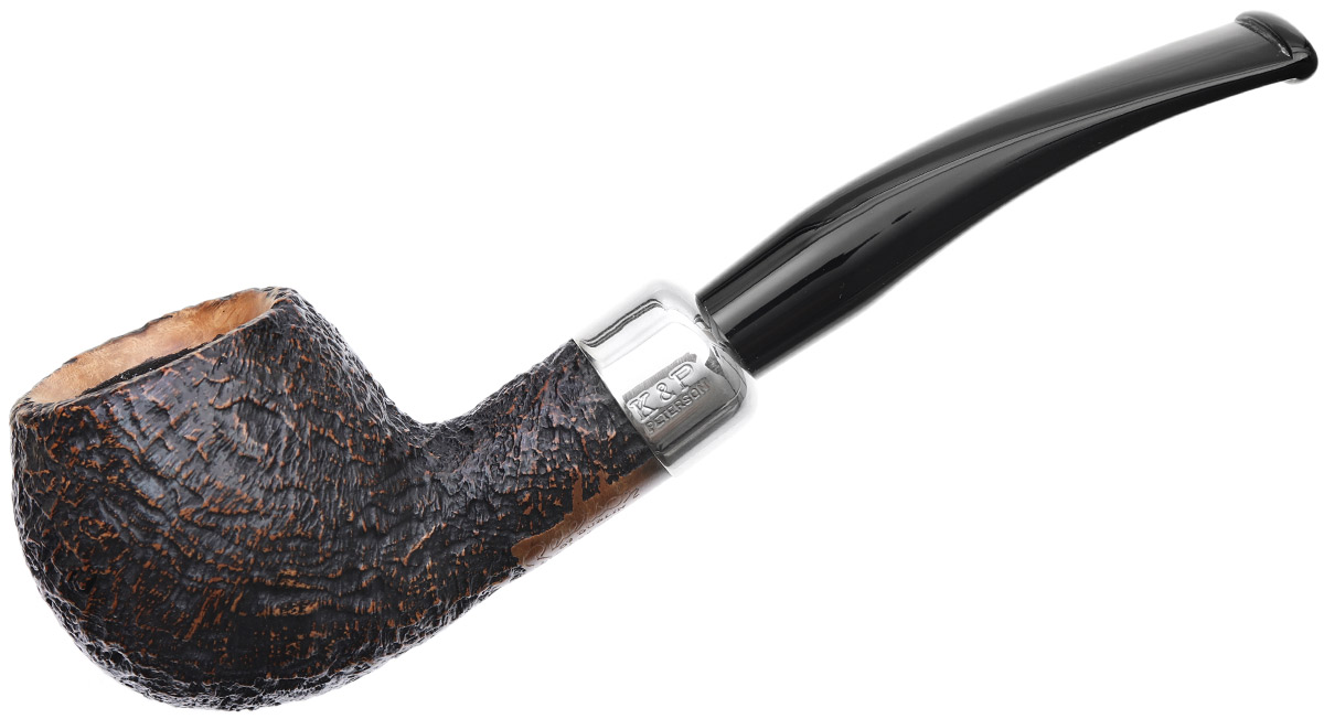 Irish Seconds Sandblasted Bent Apple with Army Mount Fishtail (3) (9mm)