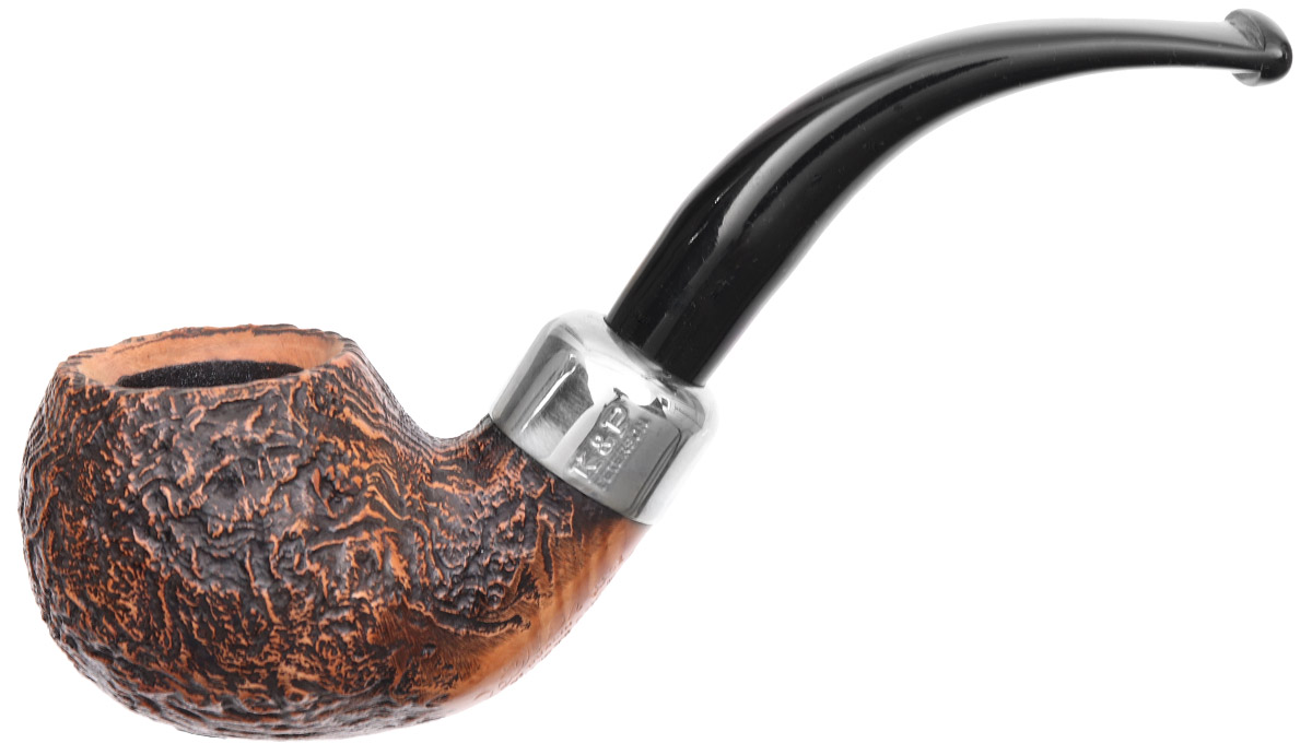 Irish Seconds Sandblasted Bent Apple with Army Mount Fishtail (3) (9mm)