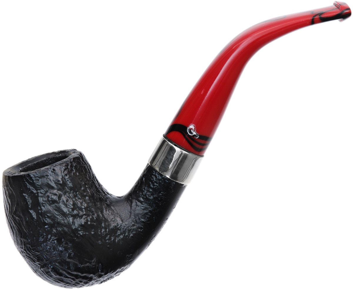 Irish Seconds Sandblasted Bent Billiard Fishtail (3)