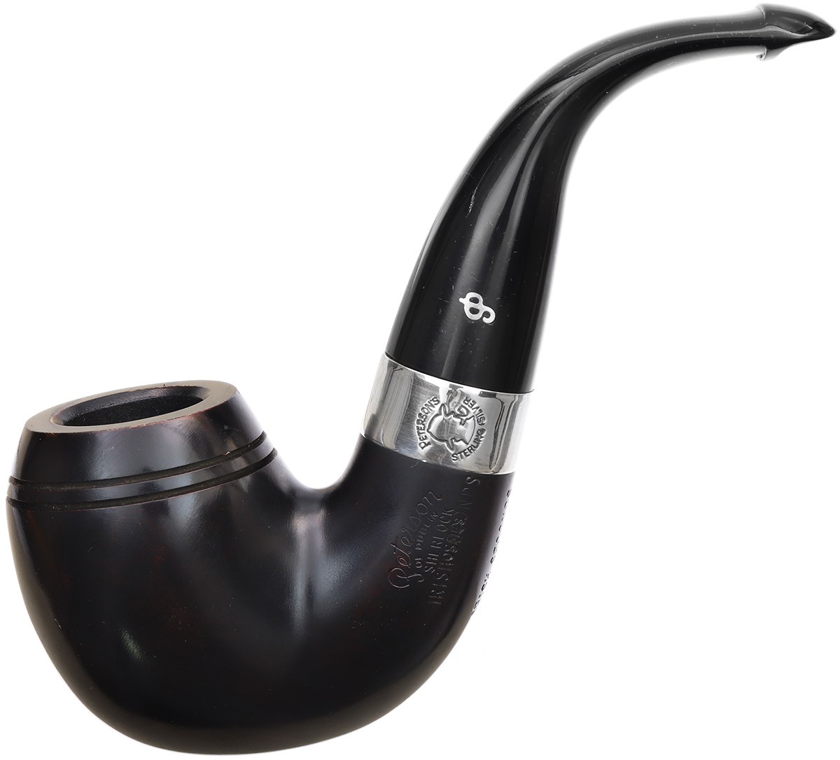 Irish Seconds Smooth Rhodesian with Silver Band P-Lip (2)