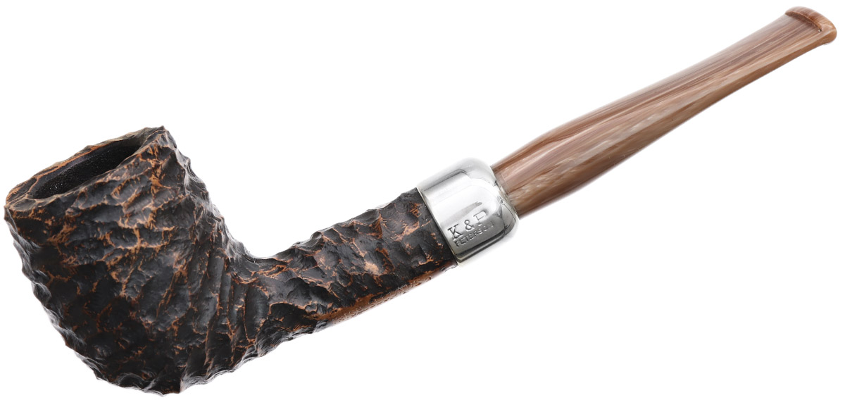 Irish Seconds Rusticated Billiard with Army Mount Fishtail (3)