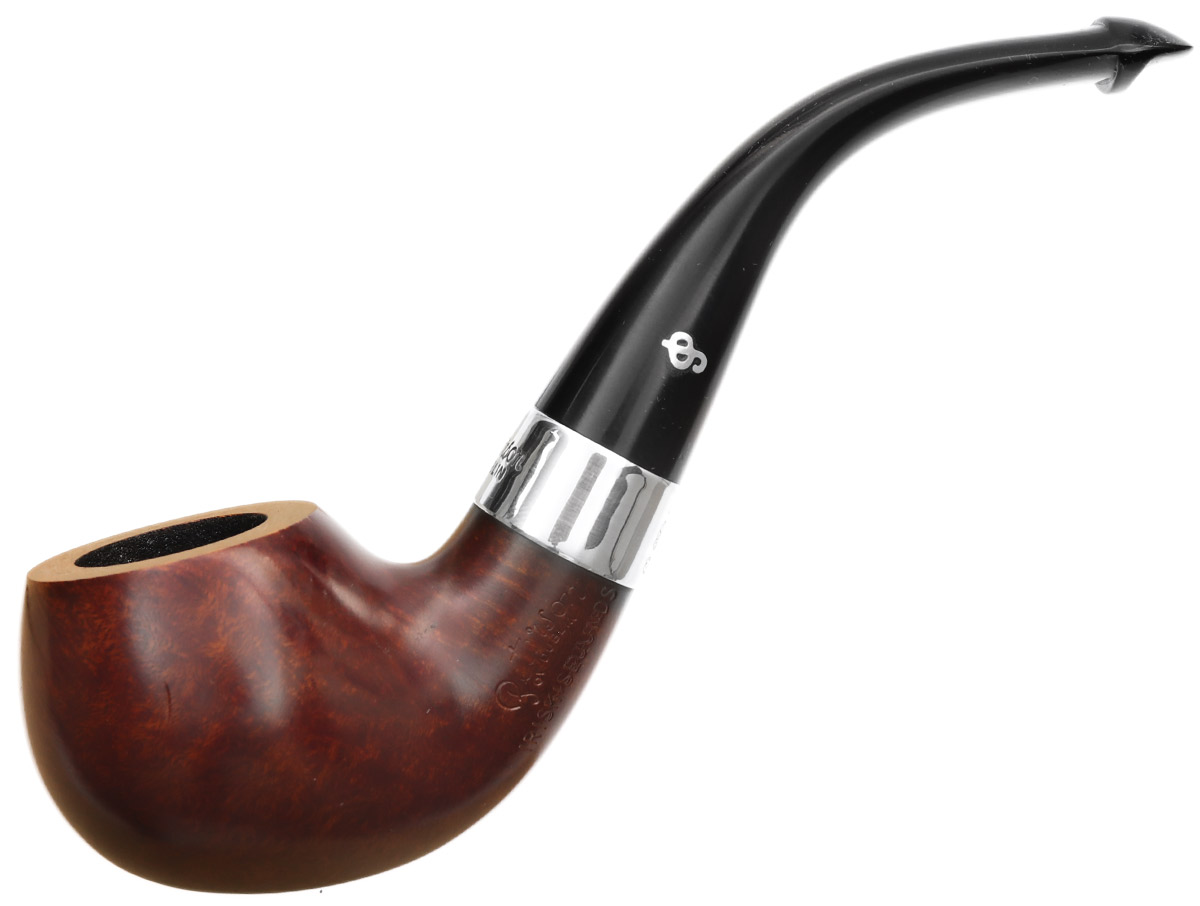 Irish Seconds Smooth Bent Apple with Silver Band P-Lip (2)