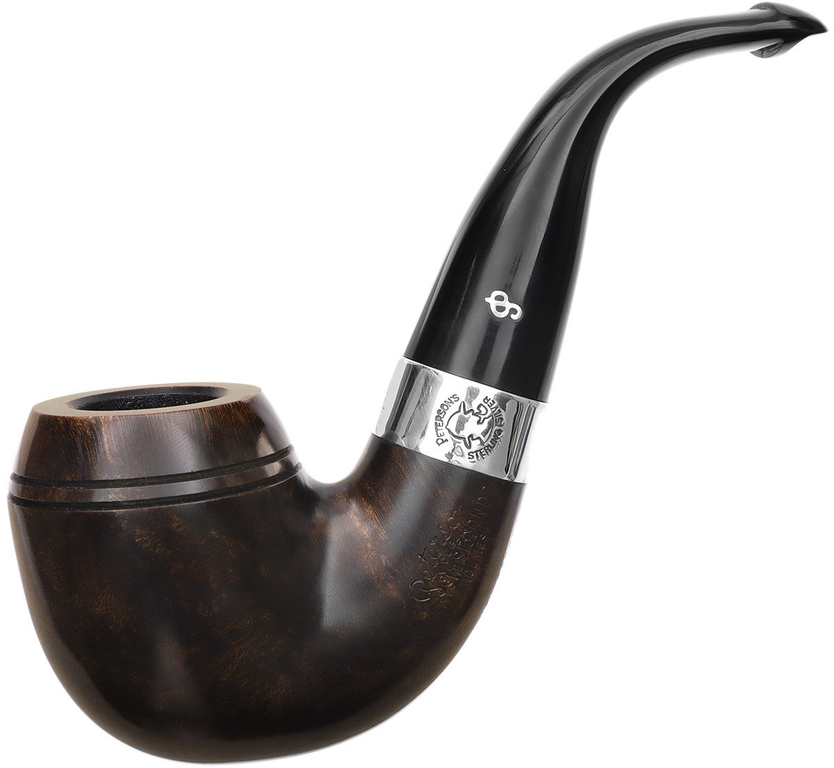 Irish Seconds Smooth Rhodesian with Silver Band P-Lip (2)