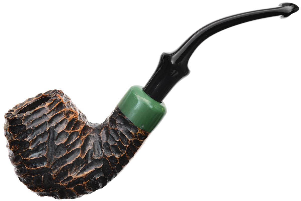 Irish Seconds Rusticated Bent Apple with Army Mount P-Lip (3)