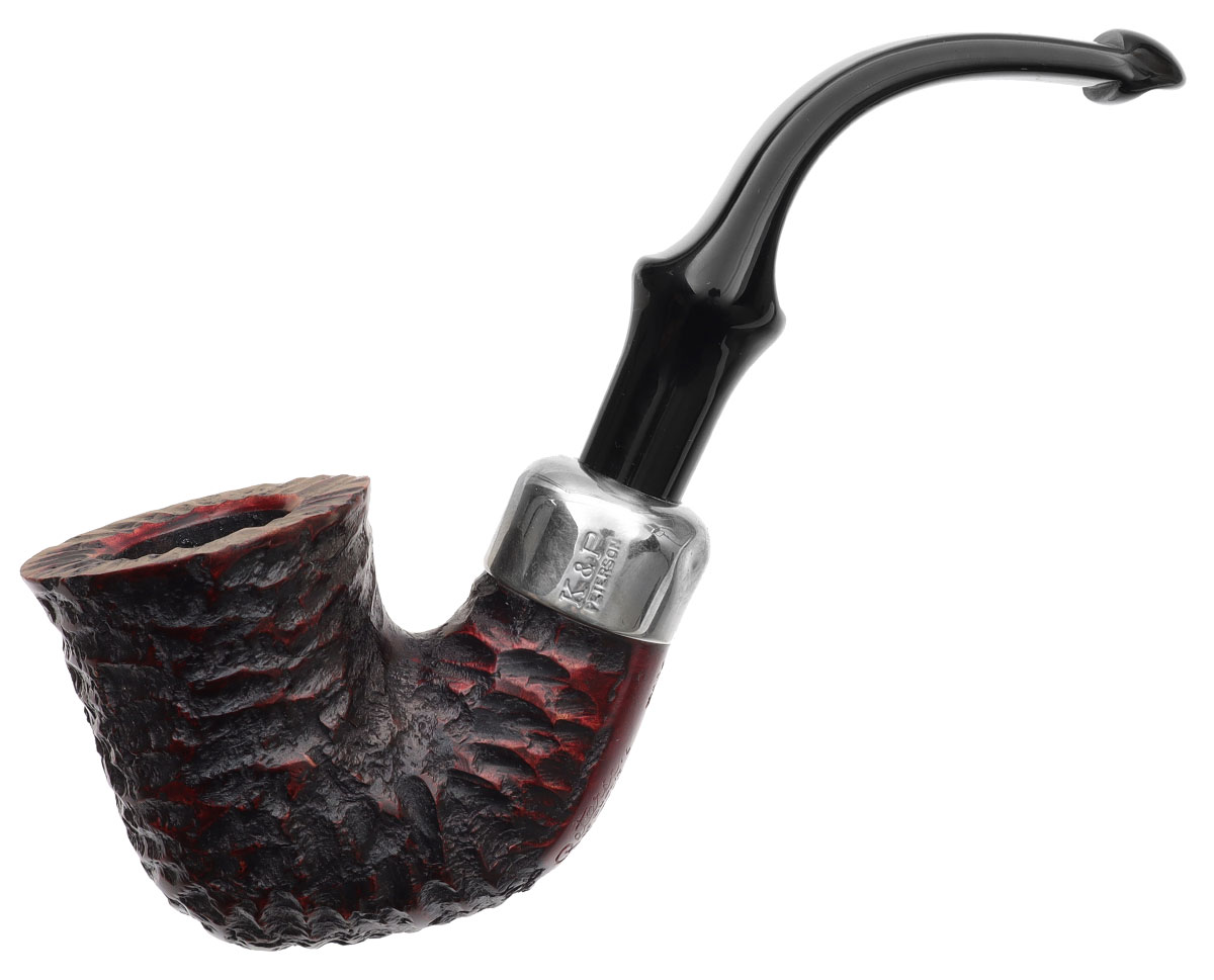 Irish Seconds Rusticated Calabash with Army Mount P-Lip (3)