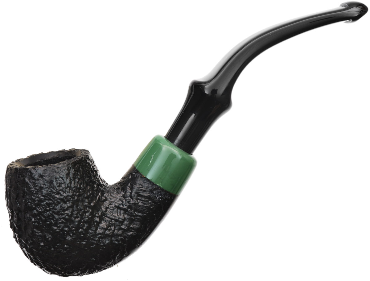 Irish Seconds Sandblasted Bent Billiard with Army Mount P-Lip (3)