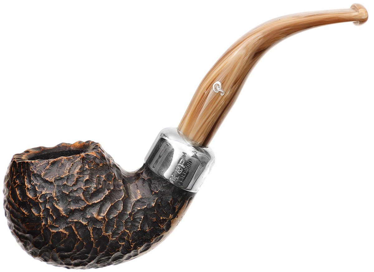 Irish Seconds Rusticated Bent Apple with Army Mount Fishtail (3)