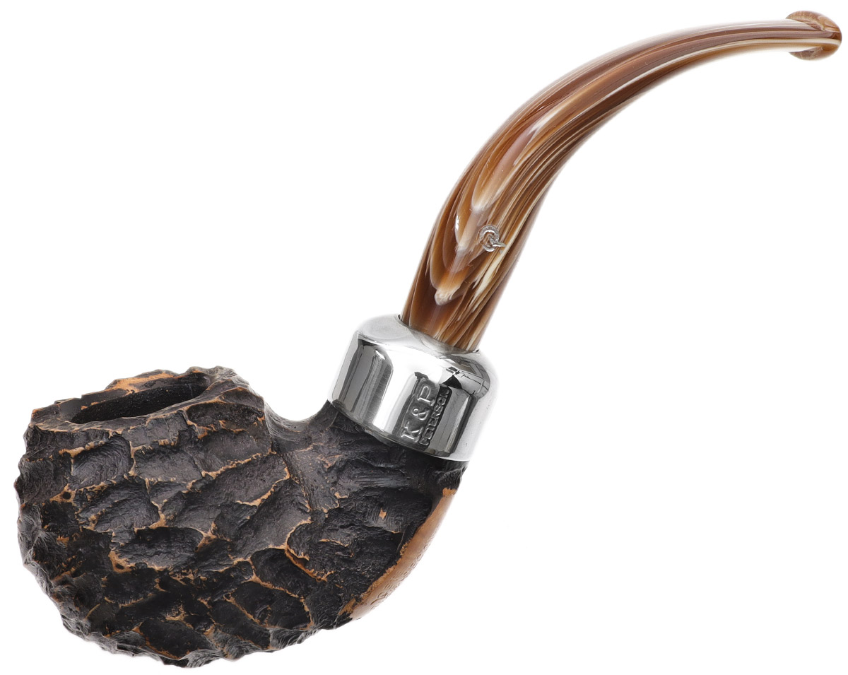 Irish Seconds Rusticated Bent Apple with Army Mount Fishtail (3)