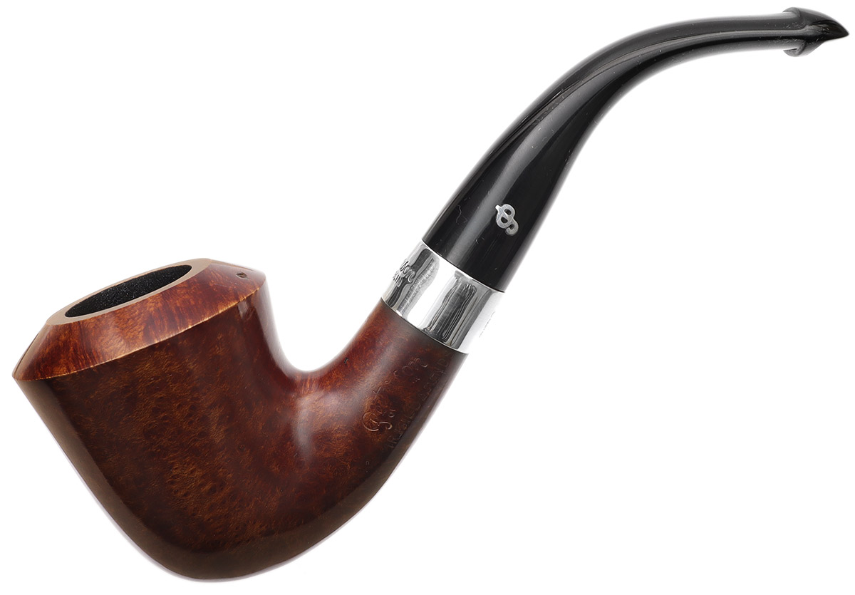 Irish Seconds Smooth Calabash with Silver Band P-Lip (2) (9mm)