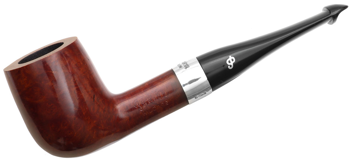 Irish Seconds Smooth Billiard with Silver Band P-Lip (2) (9mm)