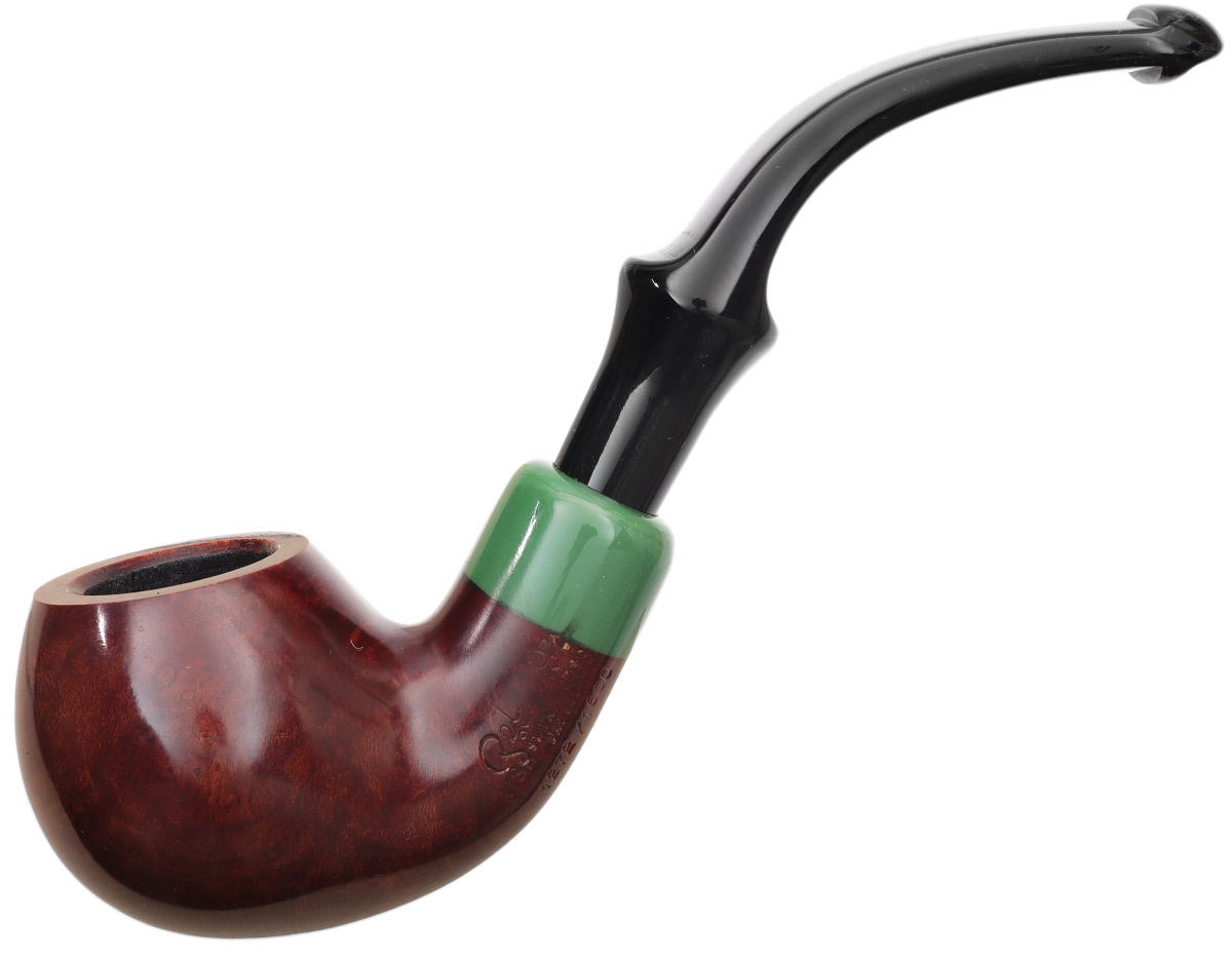 Irish Seconds Smooth Bent Apple with Army Mount P-Lip (2)