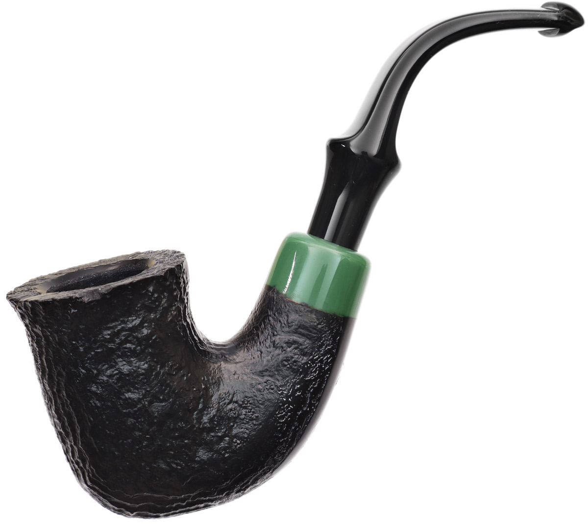 Irish Seconds Sandblasted Calabash with Army Mount P-Lip (3)