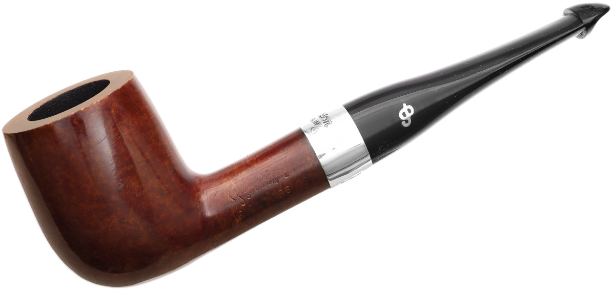 Irish Seconds Smooth Billiard with Silver Band P-Lip (2) (9mm)