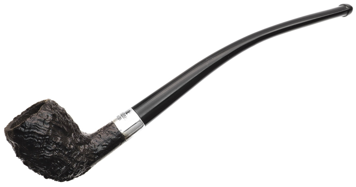 Irish Seconds Rusticated Cutty with Silver Band Fishtail (2)