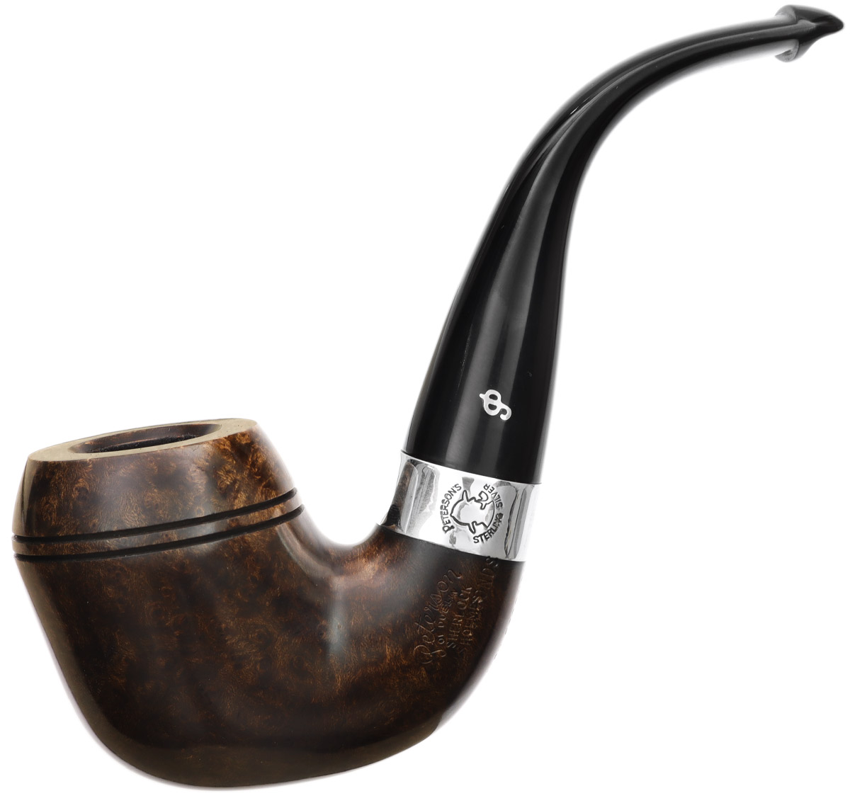 Irish Seconds Smooth Rhodesian with Silver Band P-Lip (2)