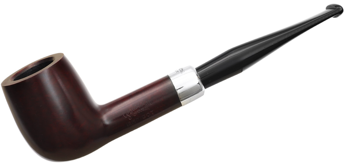 Irish Seconds Smooth Billiard with Silver Army Mount Fishtail (2)