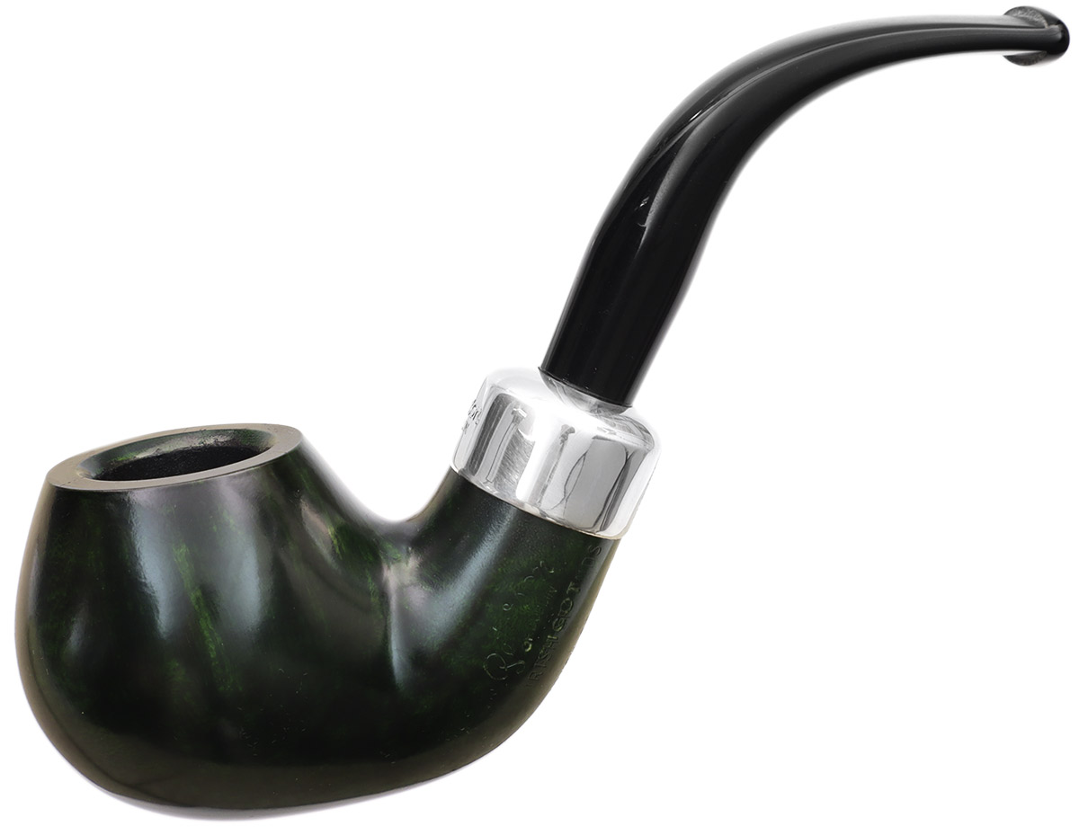 Irish Seconds Smooth Bent Apple with Silver Army Mount Fishtail (2)