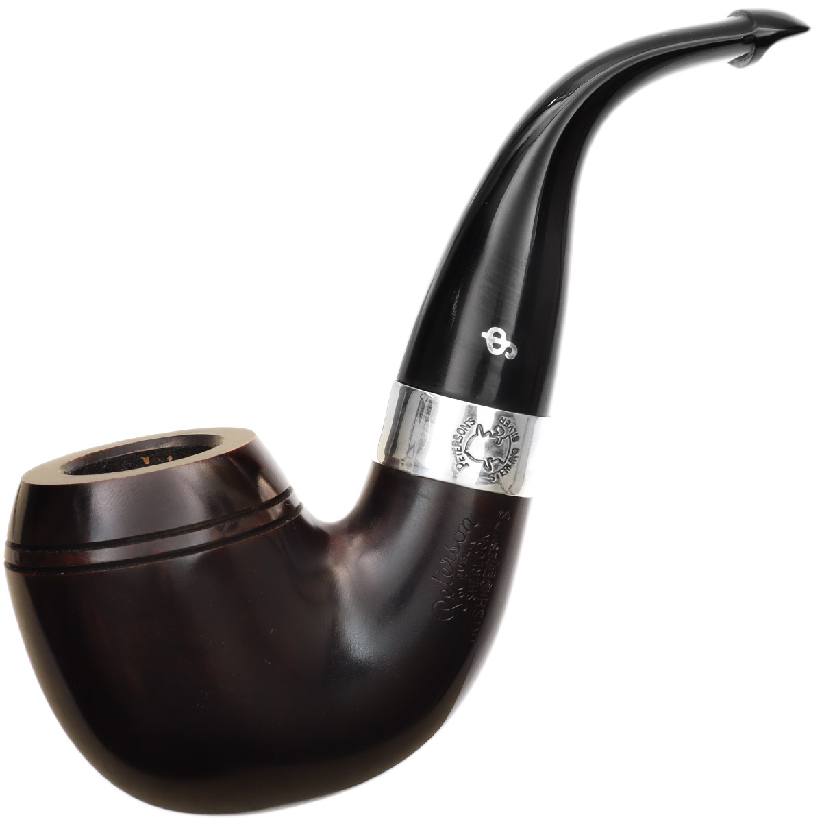 Irish Seconds Smooth Rhodesian with Silver Band P-Lip (2)