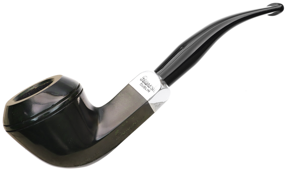 Irish Seconds Smooth Bent Bulldog with Silver Army Mount Fishtail (2)