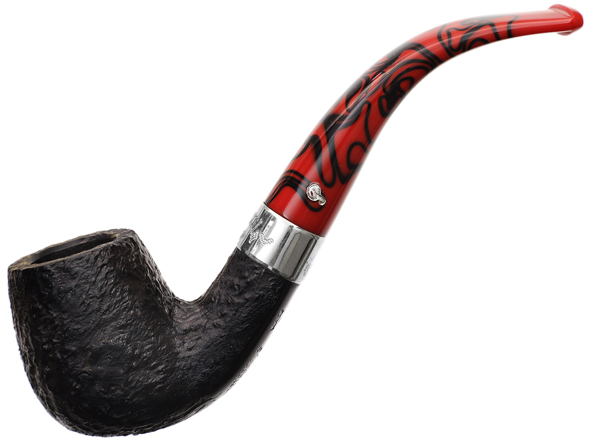 Irish Seconds Sandblasted Bent Billiard Fishtail (3)