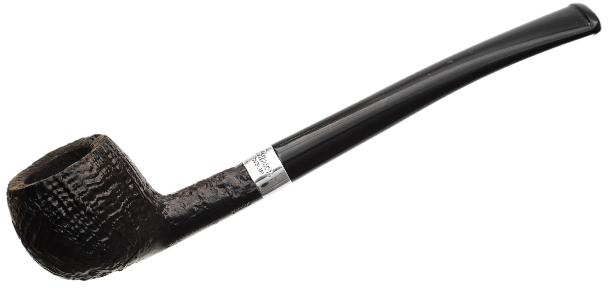 Irish Seconds Sandblasted Apple with Silver Band Fishtail (2)