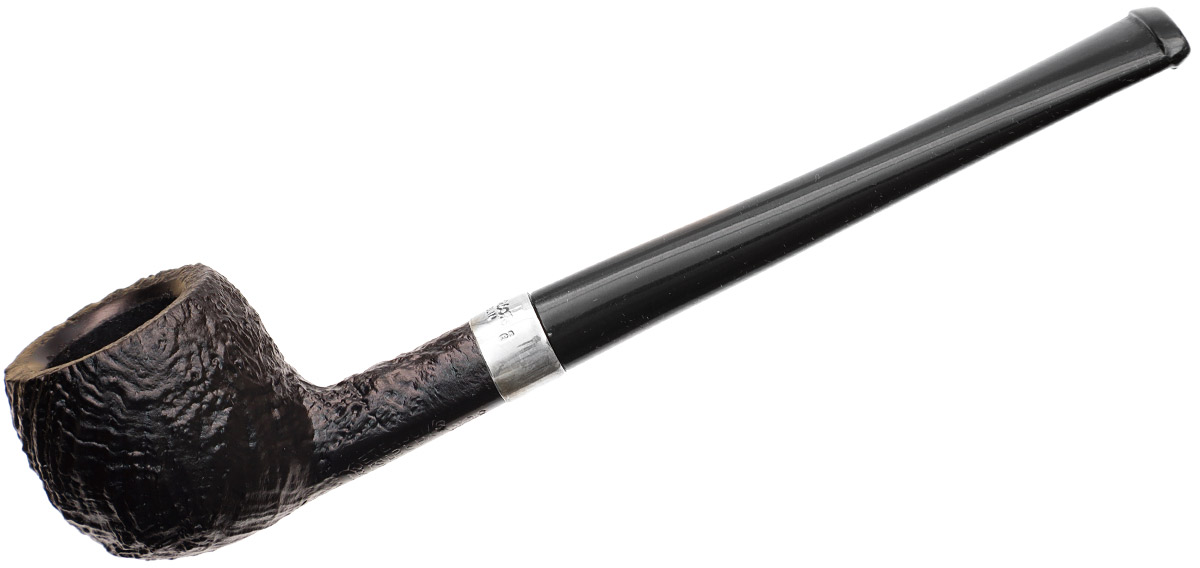 Irish Seconds Sandblasted Apple with Silver Band Fishtail (3)