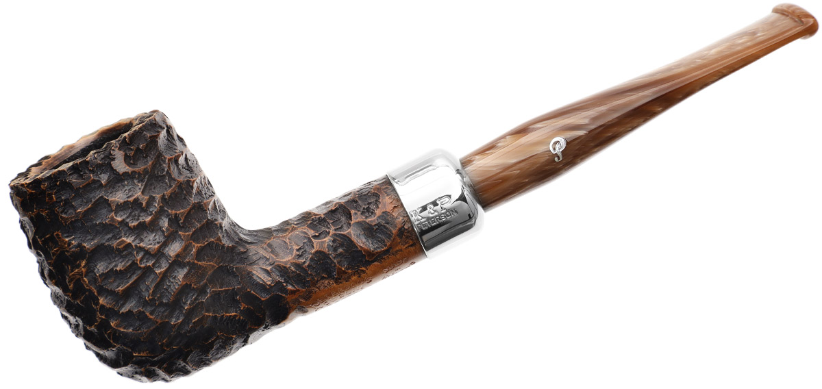 Irish Seconds Rusticated Billiard with Army Mount Fishtail (3) (9mm)