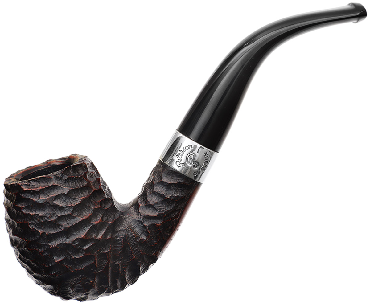 Irish Seconds Rusticated Bent Billiard Fishtail (3)