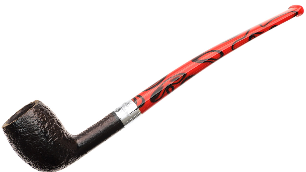 Irish Seconds Sandblasted Bent Billiard Fishtail (3)