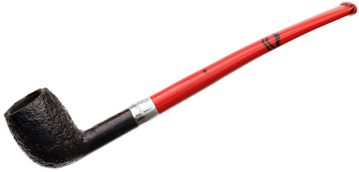 Irish Seconds Sandblasted Bent Billiard Fishtail (3)