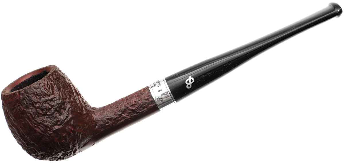 Irish Seconds Sandblasted Apple with Silver Band Fishtail (2)