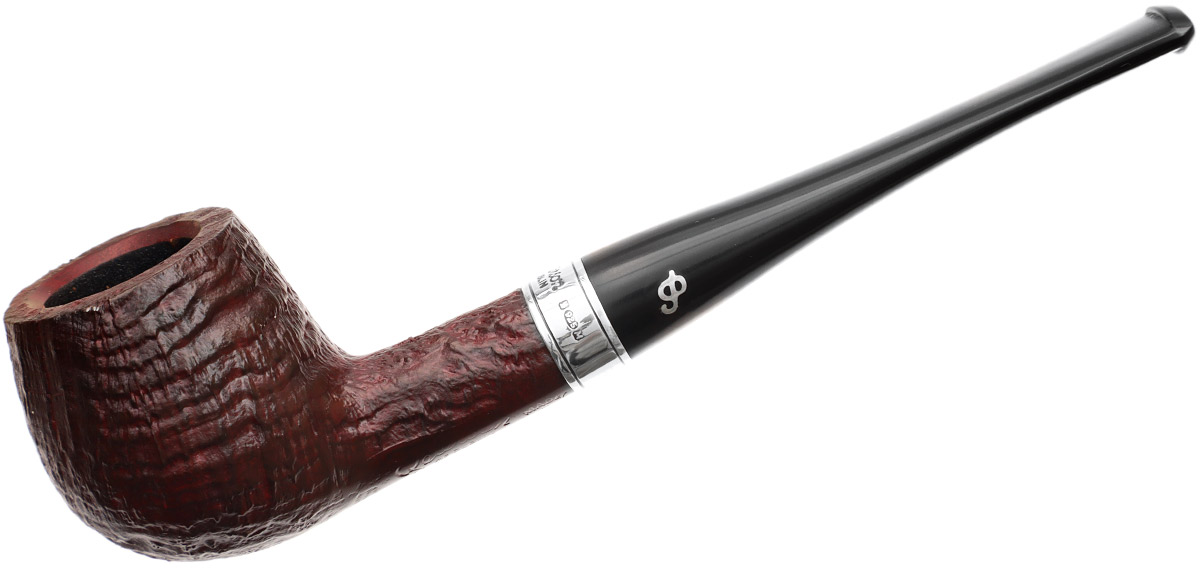 Irish Seconds Sandblasted Apple with Silver Band Fishtail (2)
