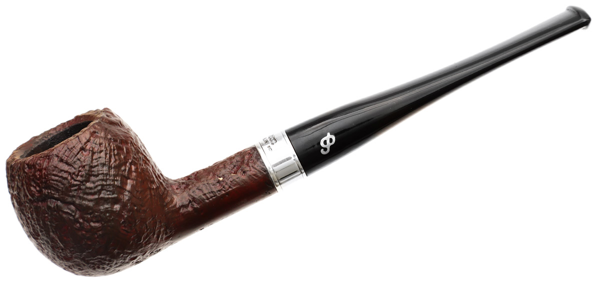 Irish Seconds Sandblasted Apple with Silver Band Fishtail (2)