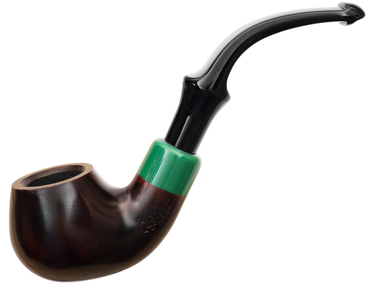 Irish Seconds Smooth Bent Apple with Army Mount P-Lip (2)