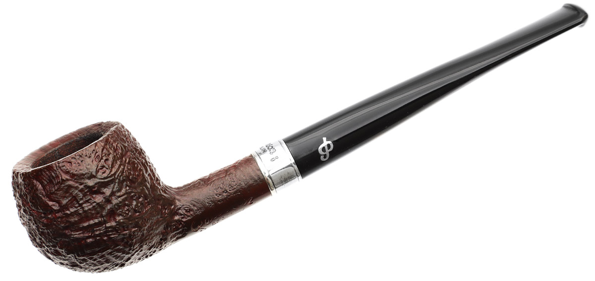 Irish Seconds Sandblasted Apple with Silver Band Fishtail (2)
