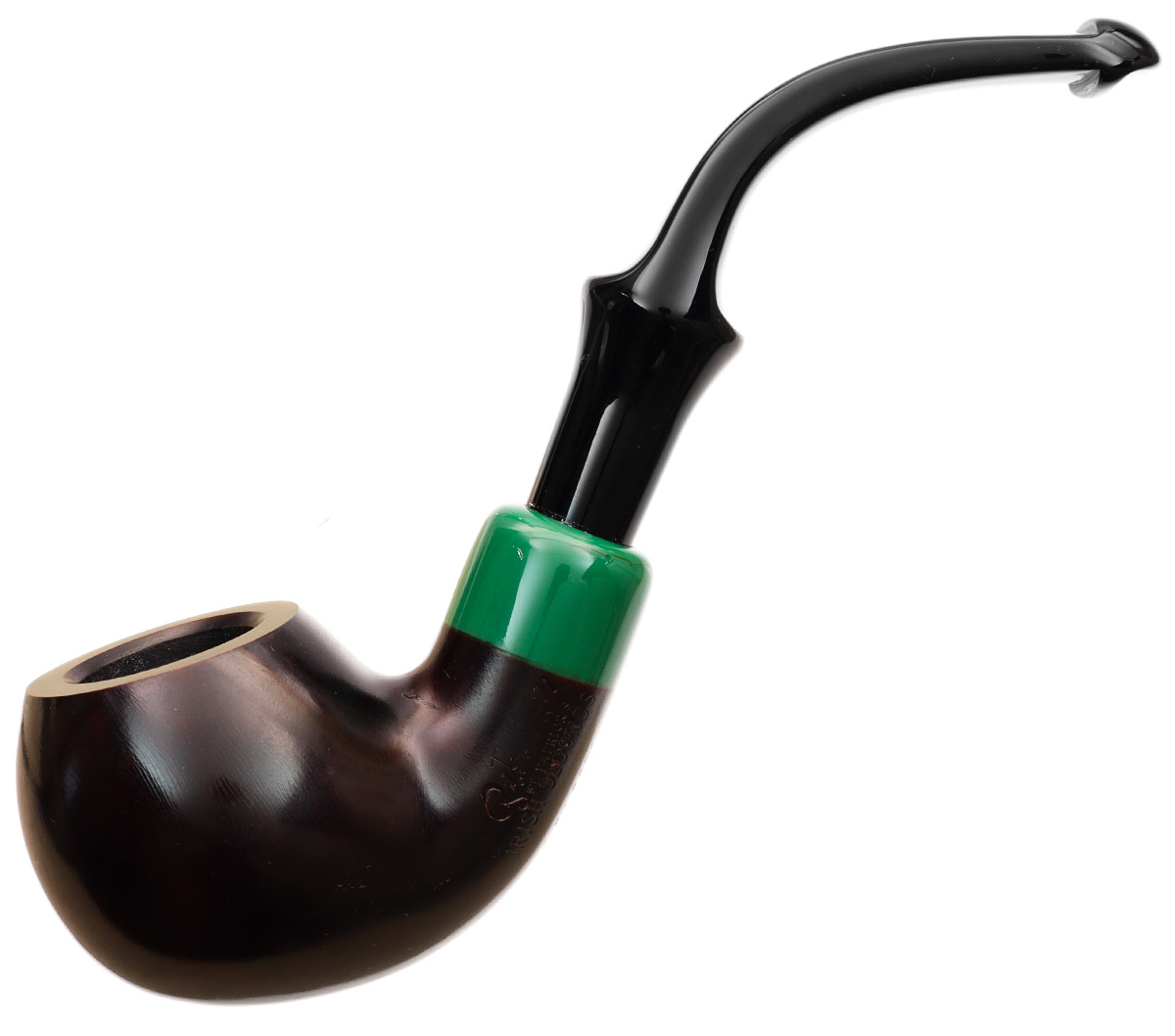 Irish Seconds Smooth Bent Apple with Army Mount P-Lip (3)