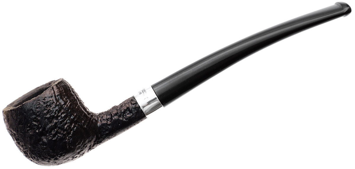 Irish Seconds Sandblasted Prince with Silver Band Fishtail (3)