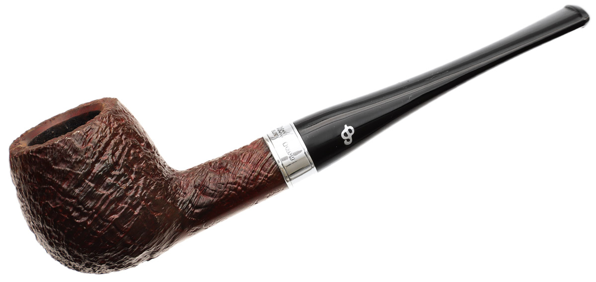 Irish Seconds Sandblasted Apple with Silver Band Fishtail (2)