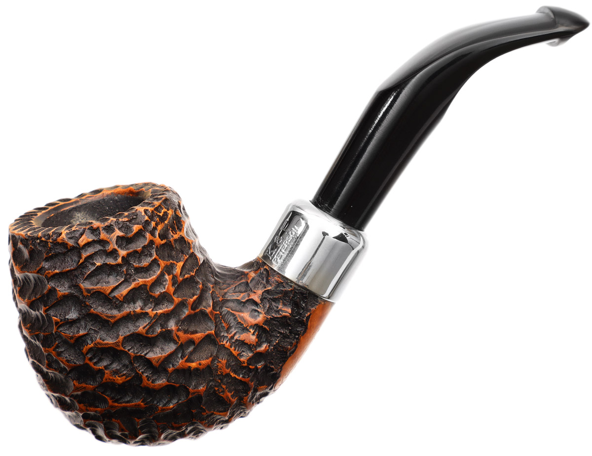 Irish Seconds Rusticated Bent Billiard with Army Mount P-Lip (3)