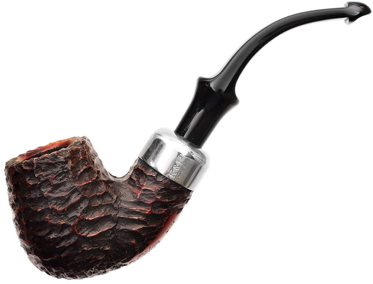 Irish Seconds Rusticated Bent Billiard with Army Mount P-Lip (3)