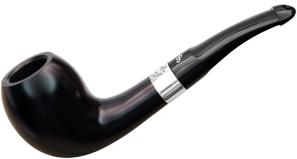 Irish Seconds Smooth Bent Egg with Silver Band P-Lip (2)