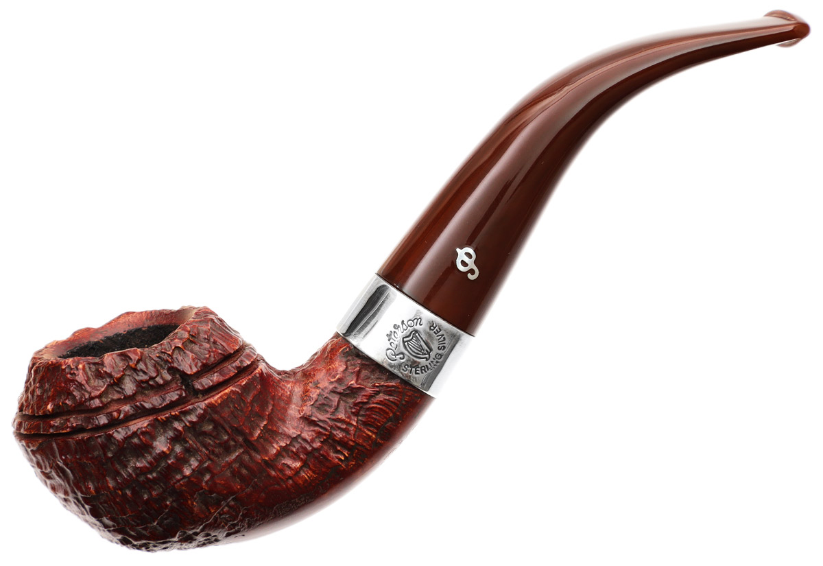 Irish Seconds Sandblasted Rhodesian with Silver Band Fishtail (2)