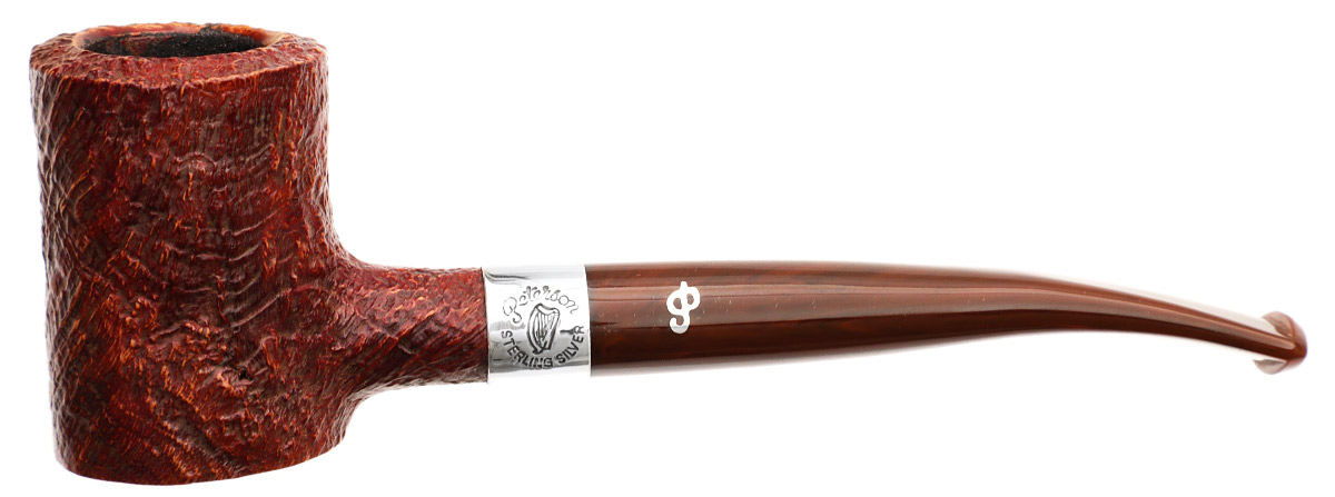 Irish Seconds Sandblasted Poker with Silver Band Fishtail (2)