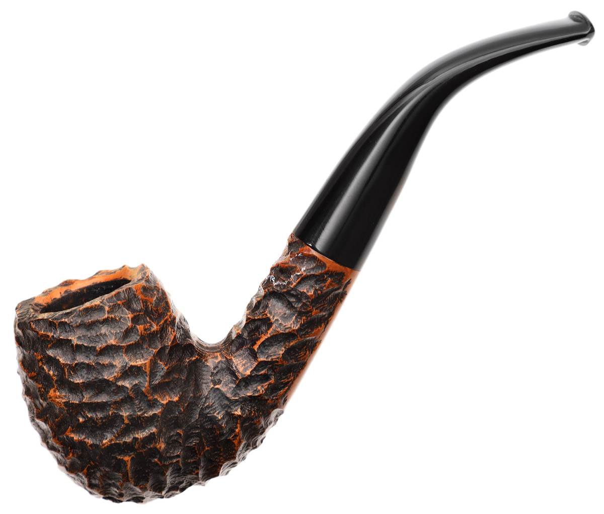 Irish Seconds Rusticated Bent Billiard Fishtail (3)