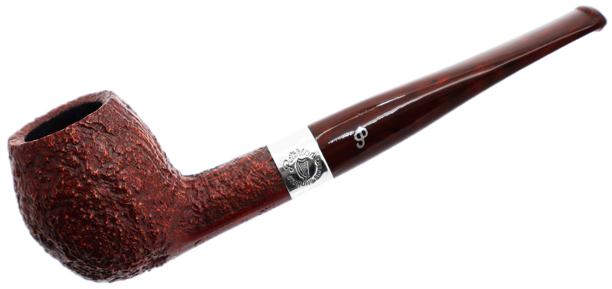 Irish Seconds Sandblasted Apple with Silver Band Fishtail (2)